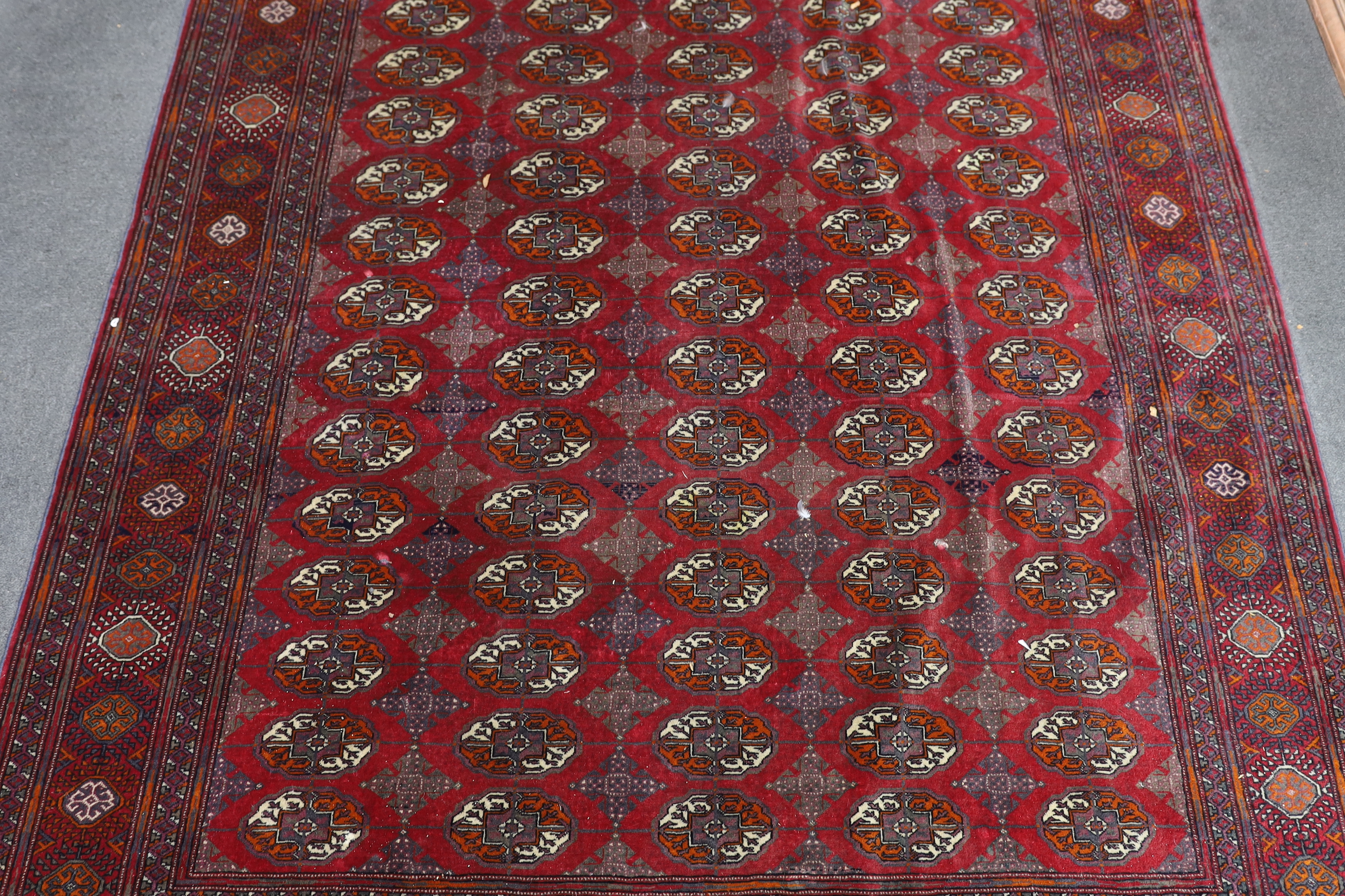 A Bokhara carpet, 290 x 202cm
